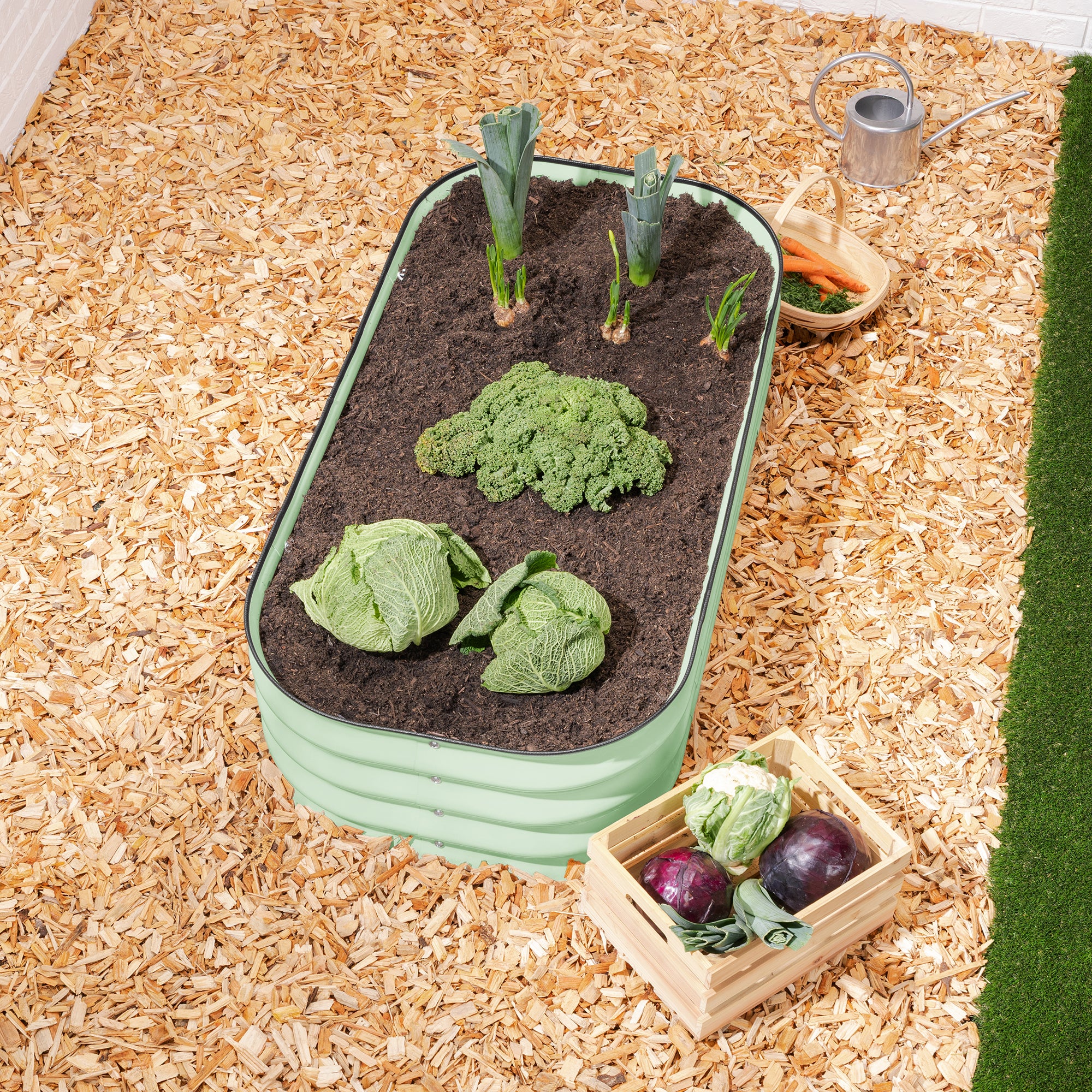 Rectangle Raised Garden Bed - Image 7
