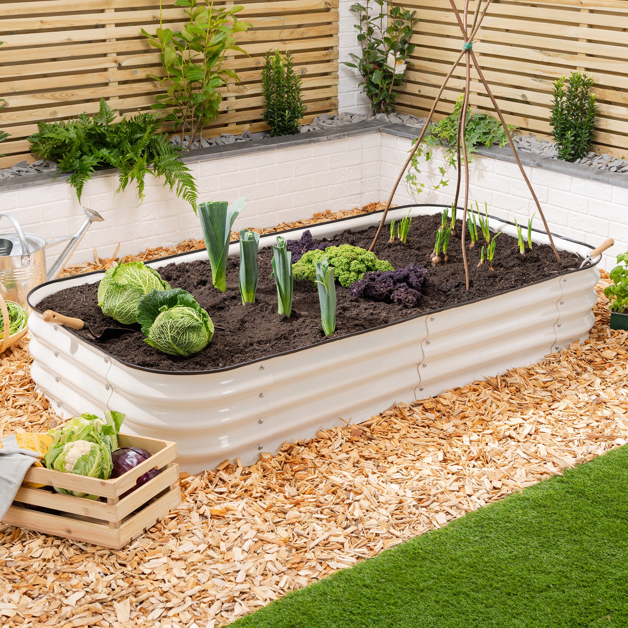 Rectangle Raised Garden Bed - Image 9