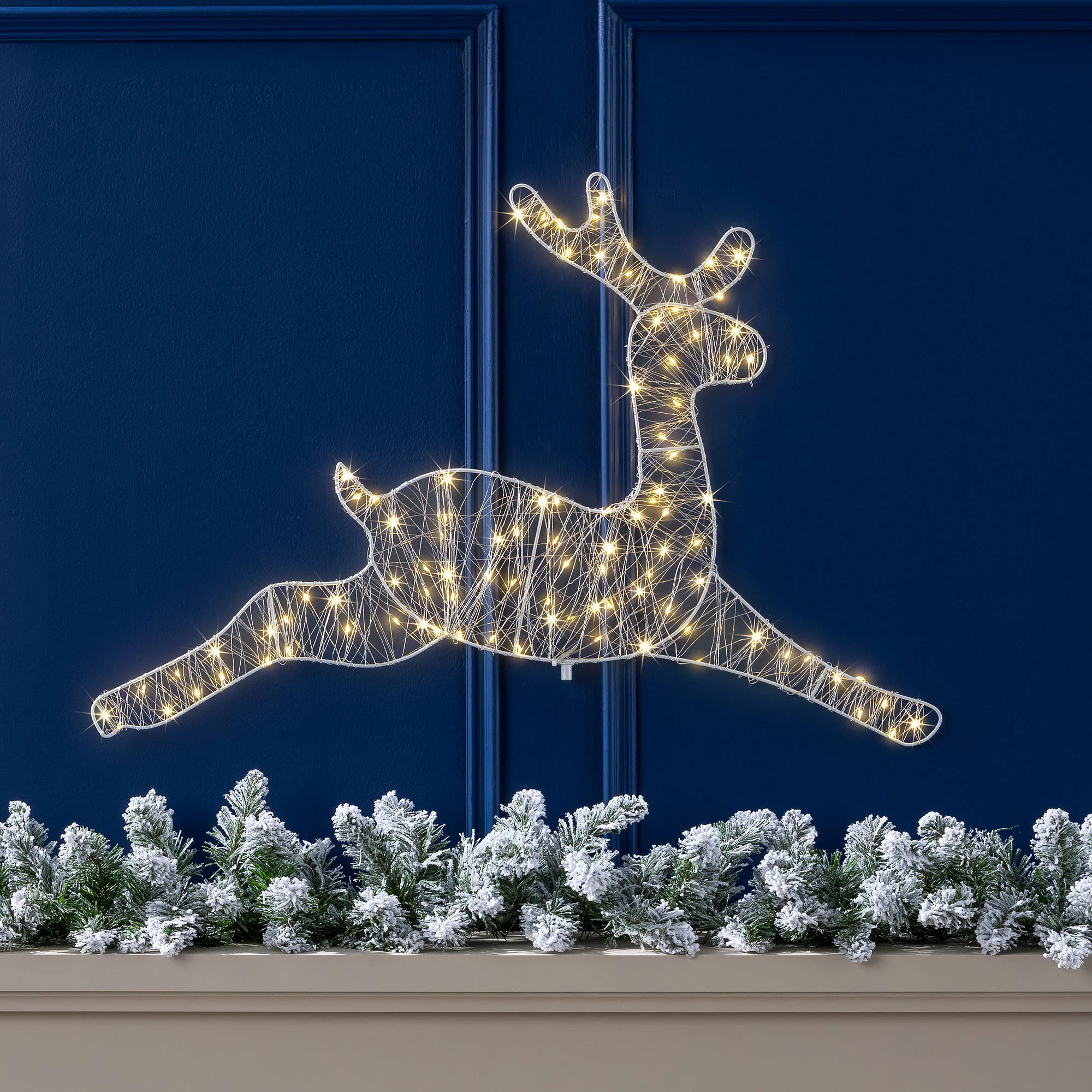 Reindeer Silhouette Pathway Stake Light - Image 3