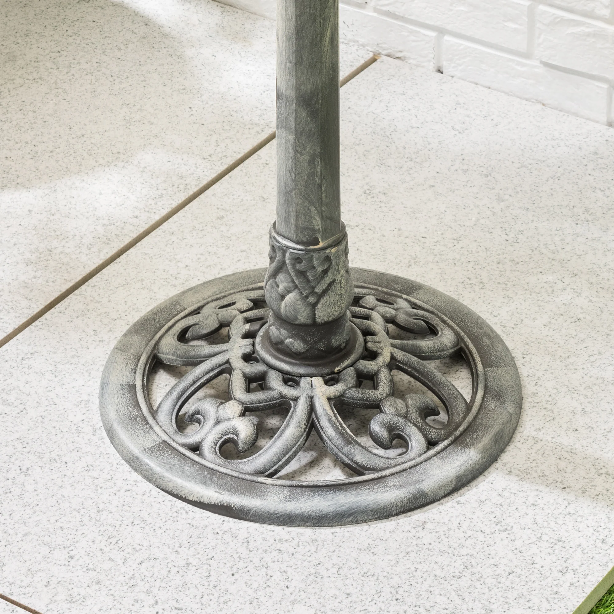 Resin Rustic Bird Bath - Image 10