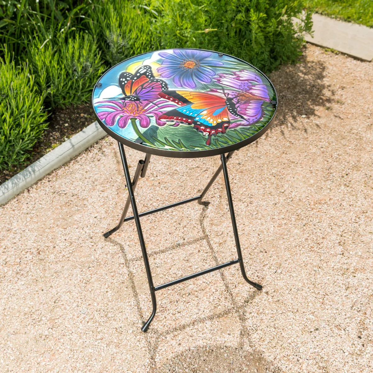 Round Glass Bistro Table - Image 3