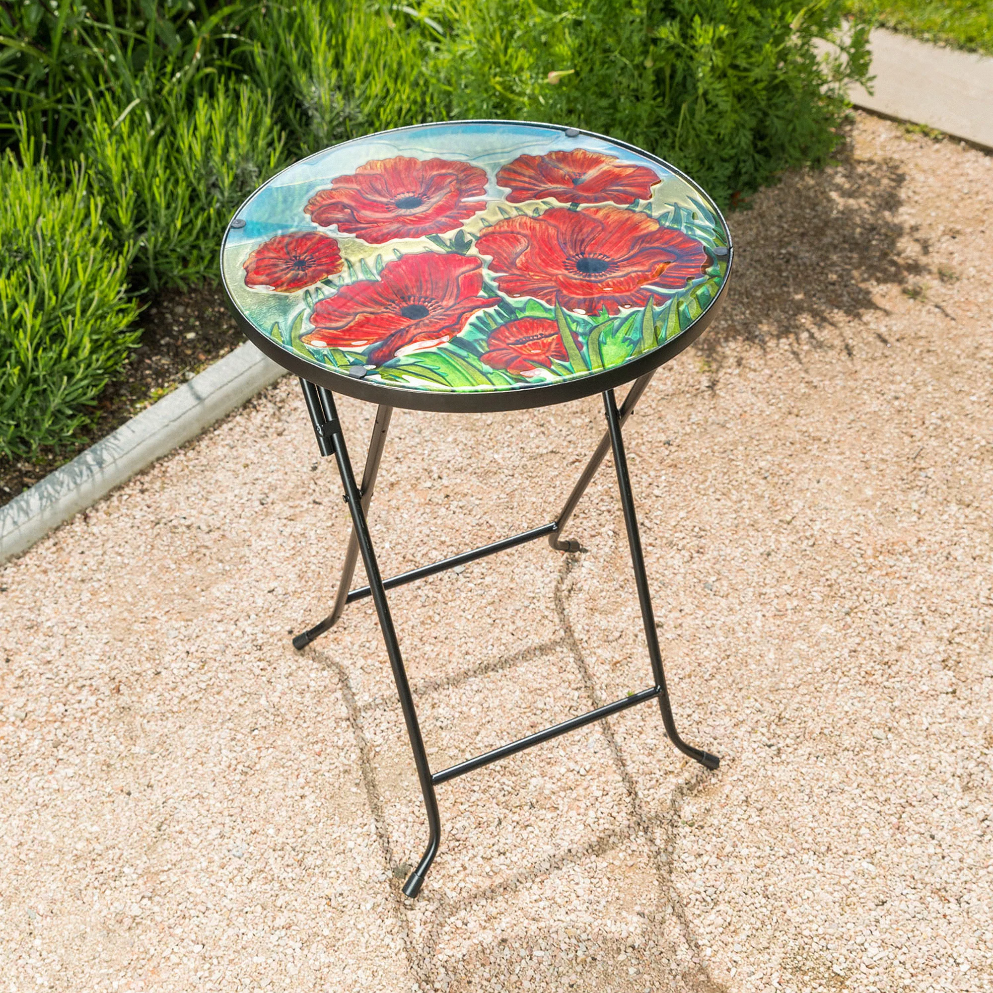 Round Glass Bistro Table - Image 6