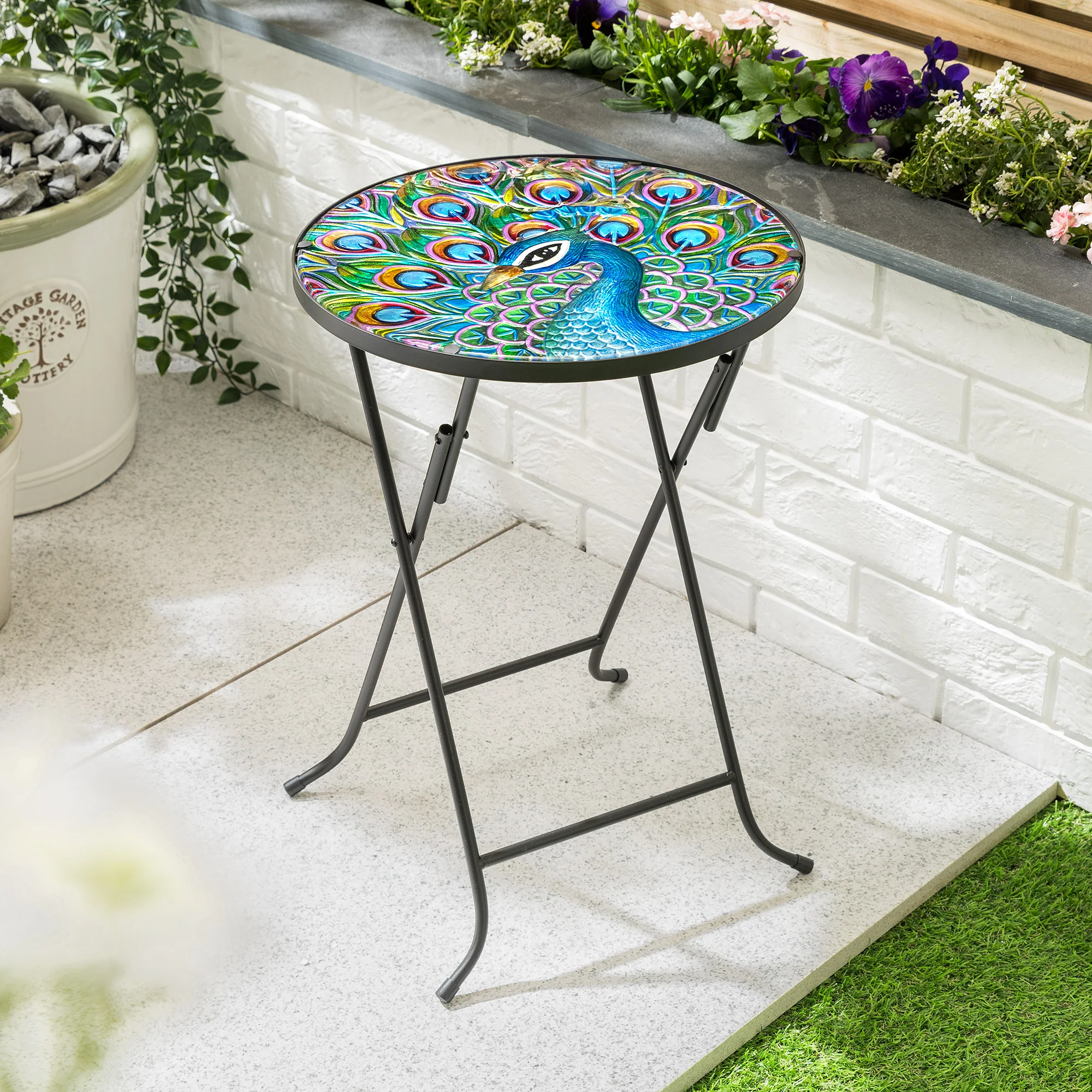 Round Glass Bistro Table - Image 7