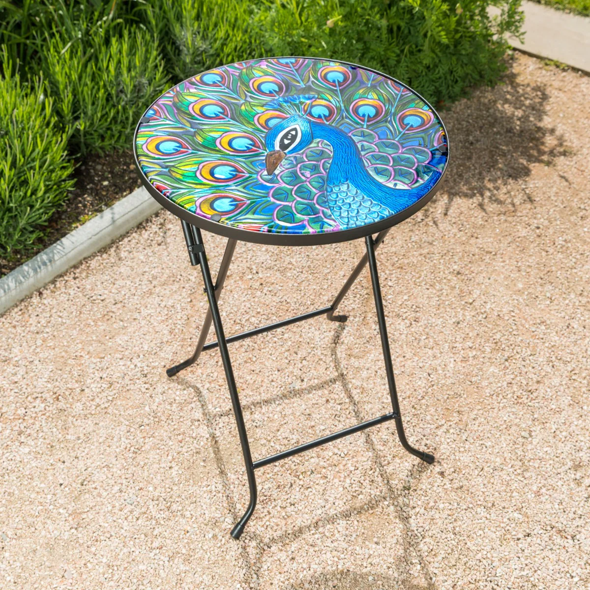 Round Glass Bistro Table - Image 9