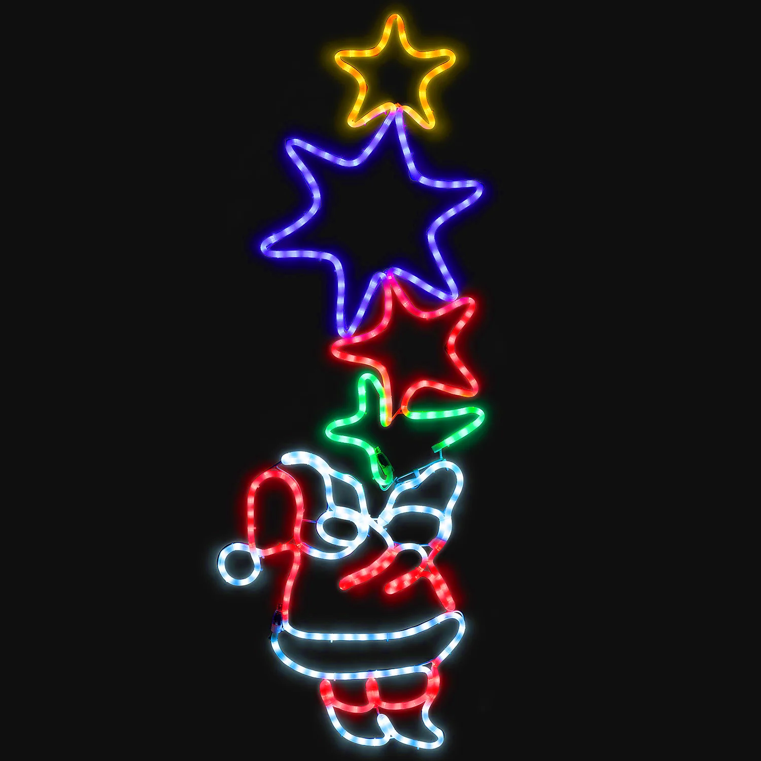 Santa & Star Wall Light - Image 4