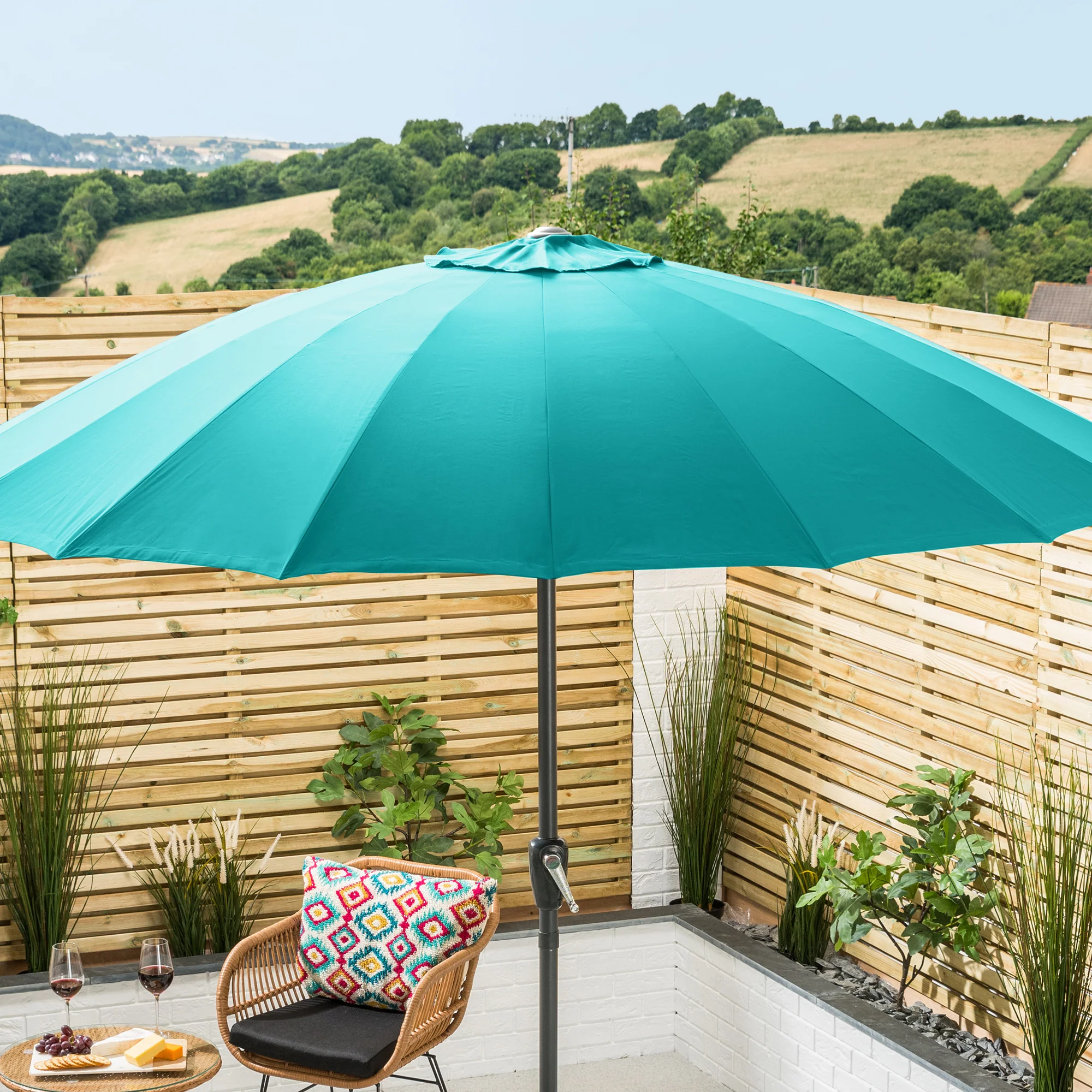 Shanghai Parasol with Tilt – 2.6m - Image 11
