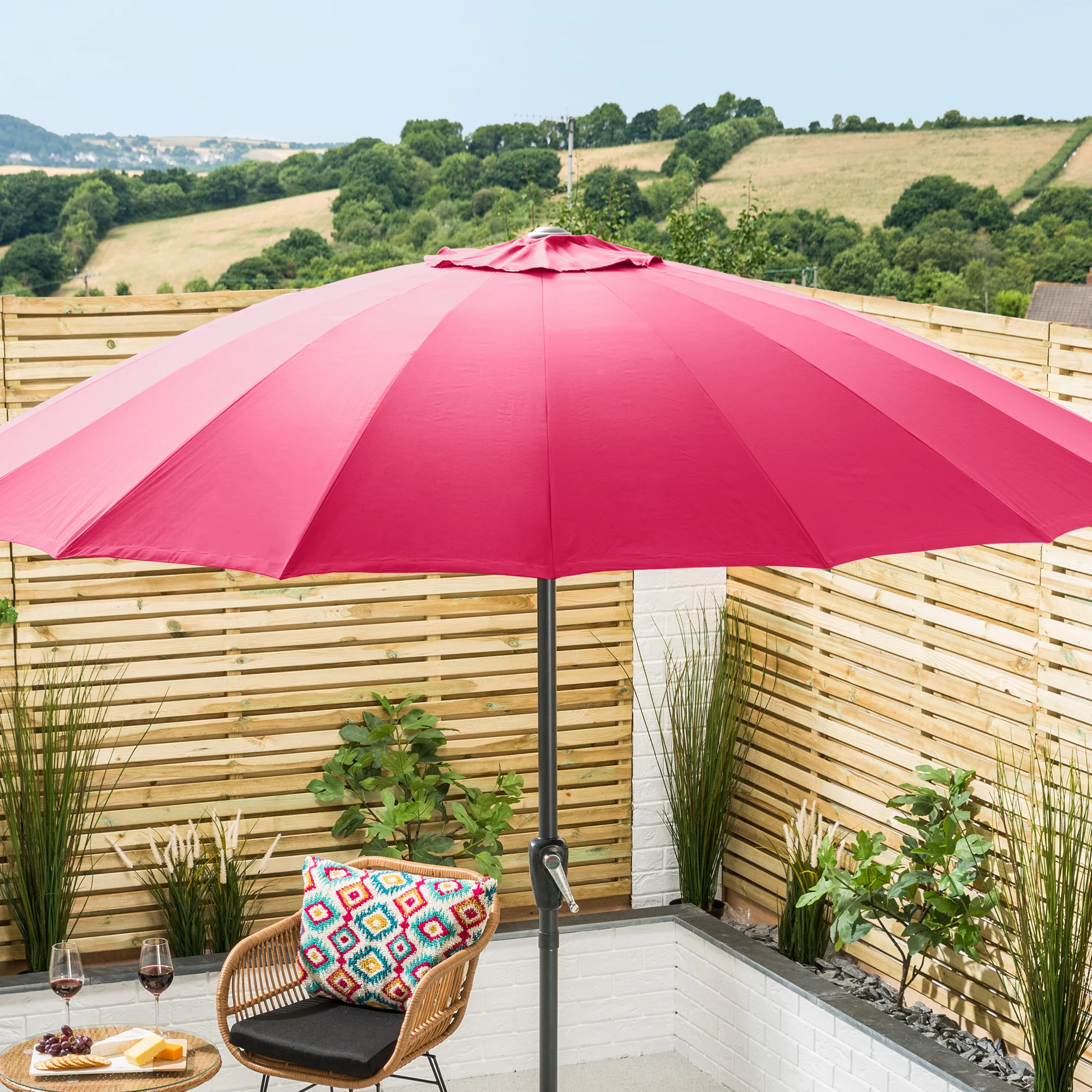 Shanghai Parasol with Tilt – 2.6m - Image 7