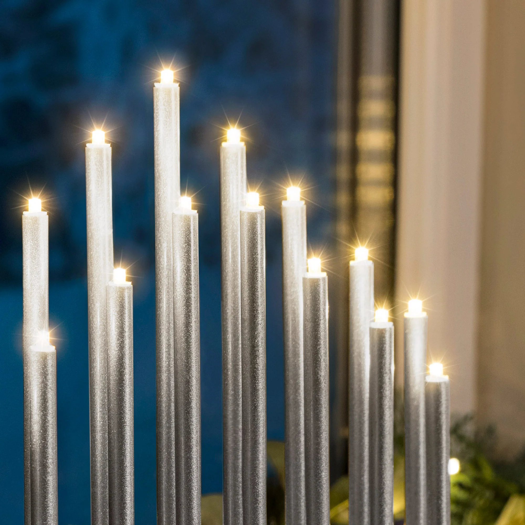 Silver Candle Bridge Tower Light - Image 3
