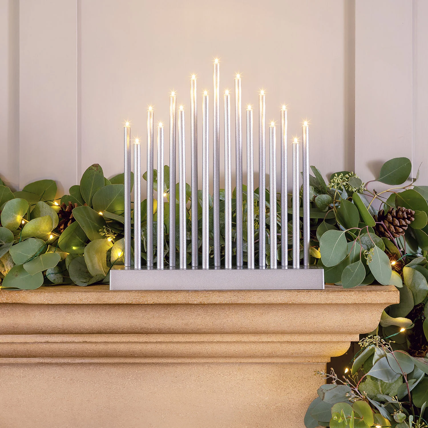 Silver Candle Bridge Tower Light - Image 4