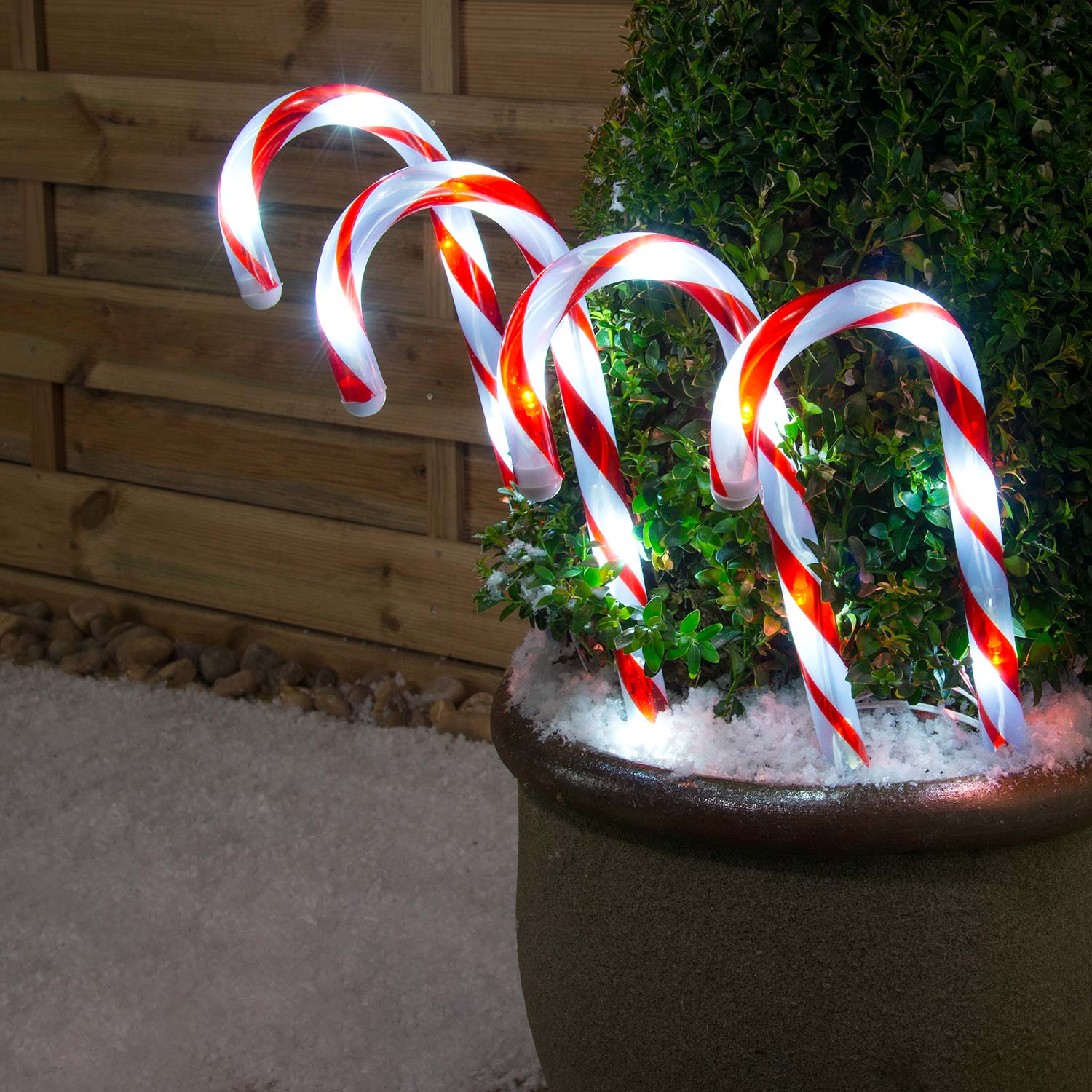 Small Candy Cane Path Lights - Image 3