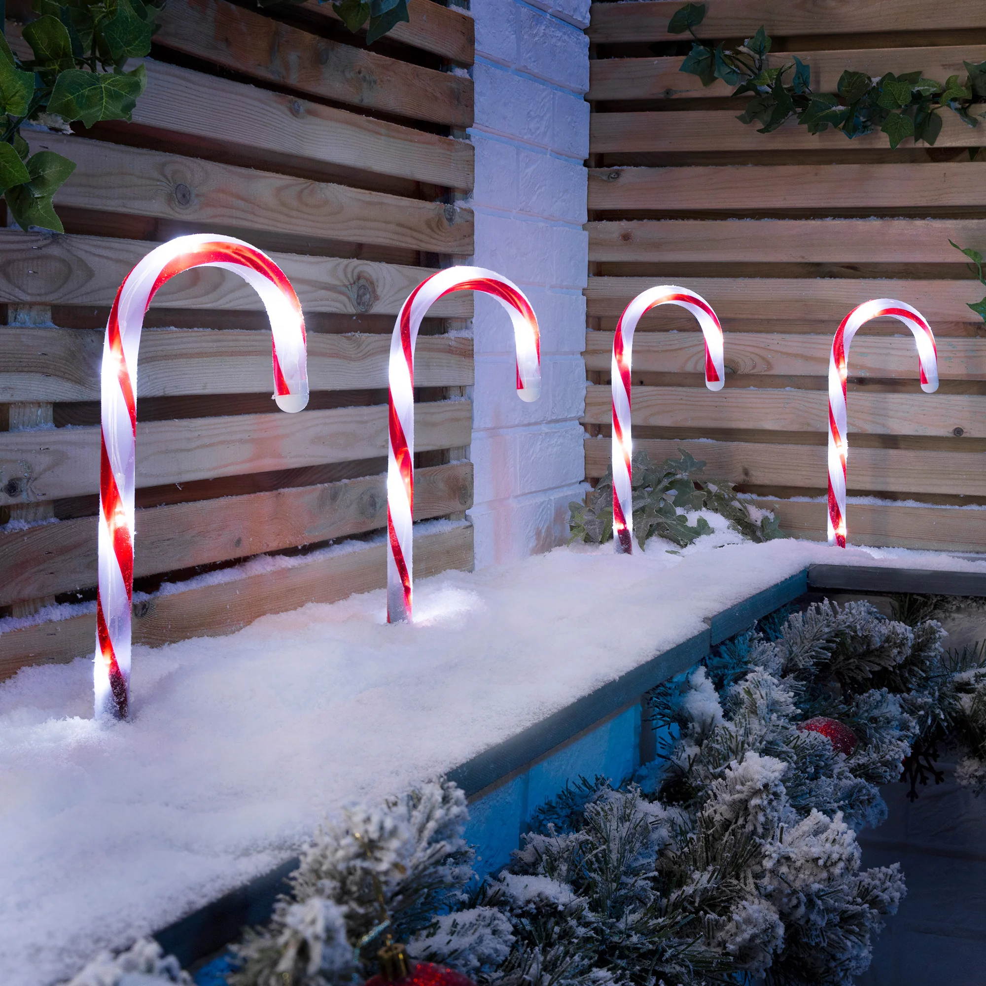 Small Candy Cane Path Lights - Image 4