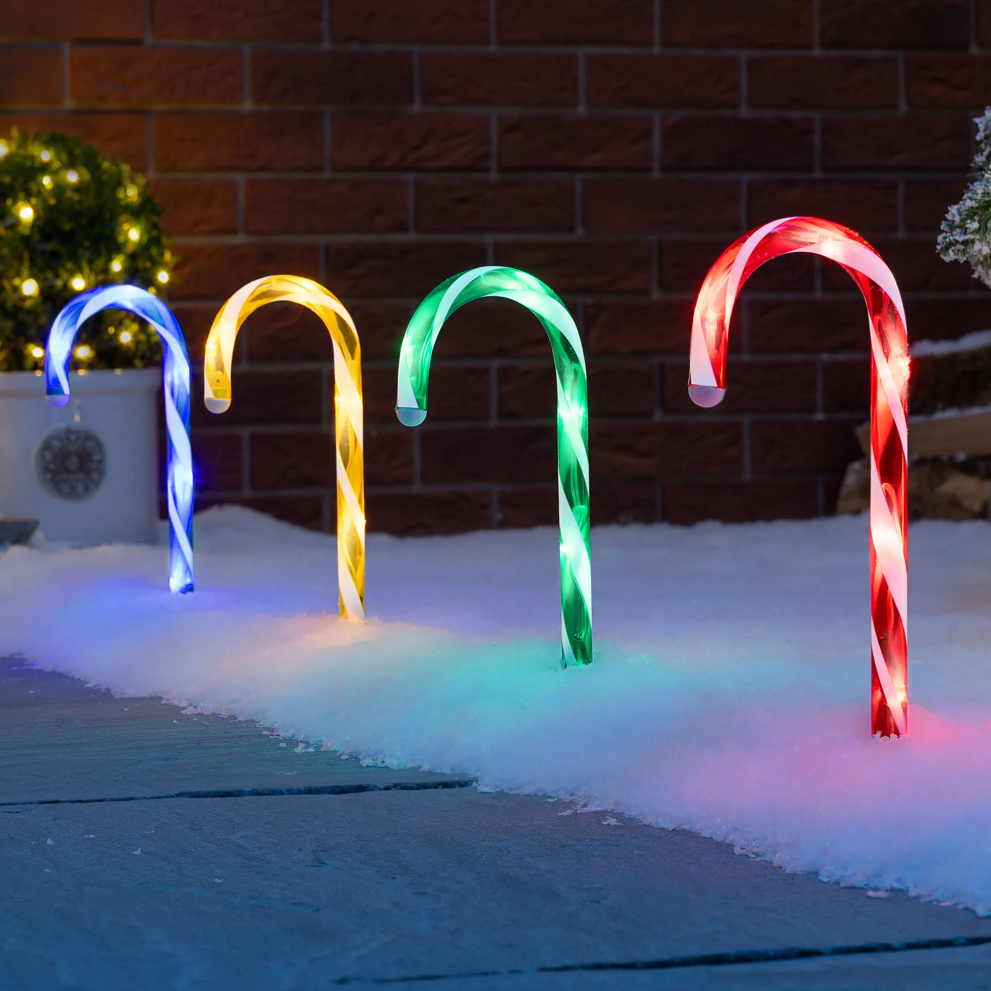 Small Candy Cane Path Lights - Image 6