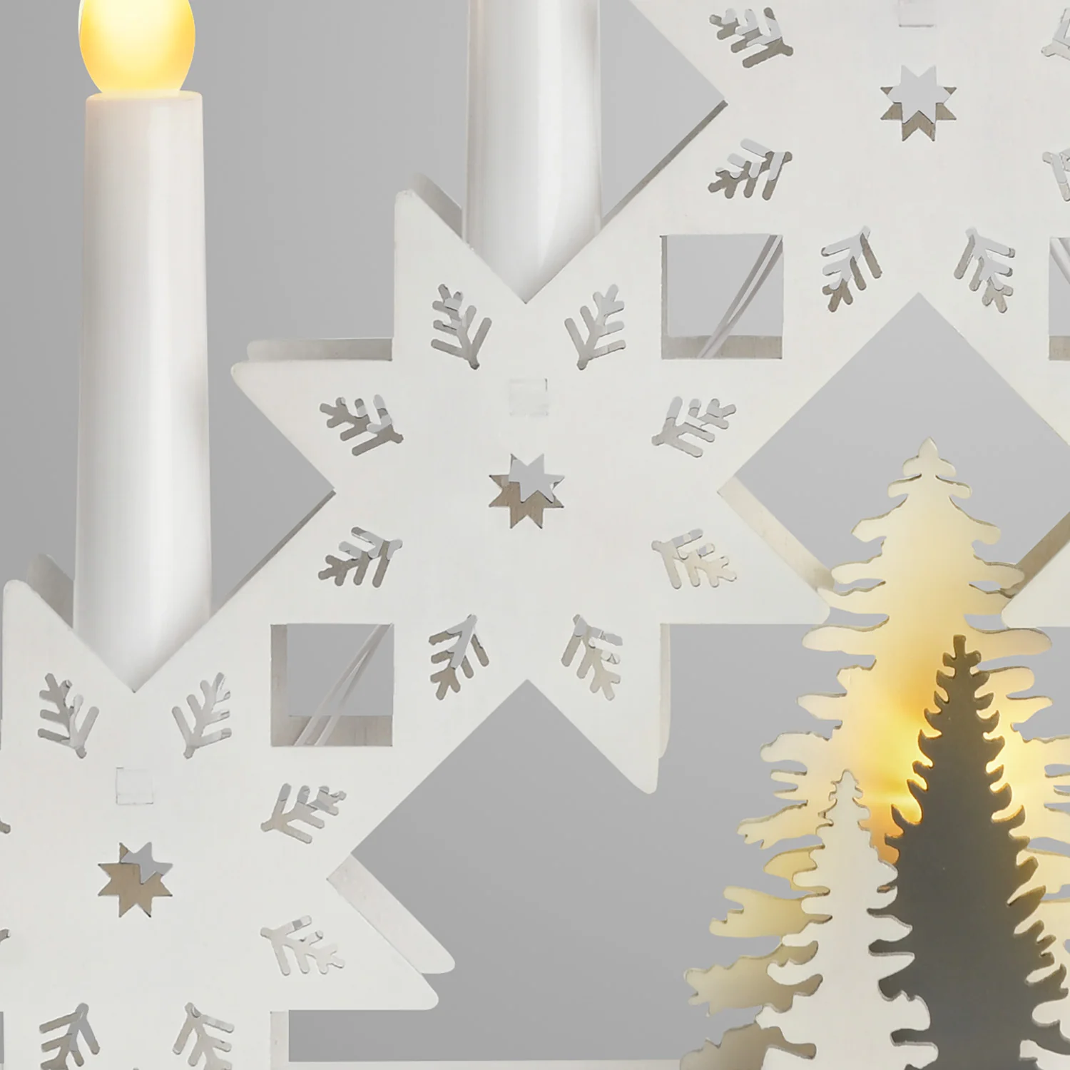 Snowflake Candle Bridge Light - Image 3