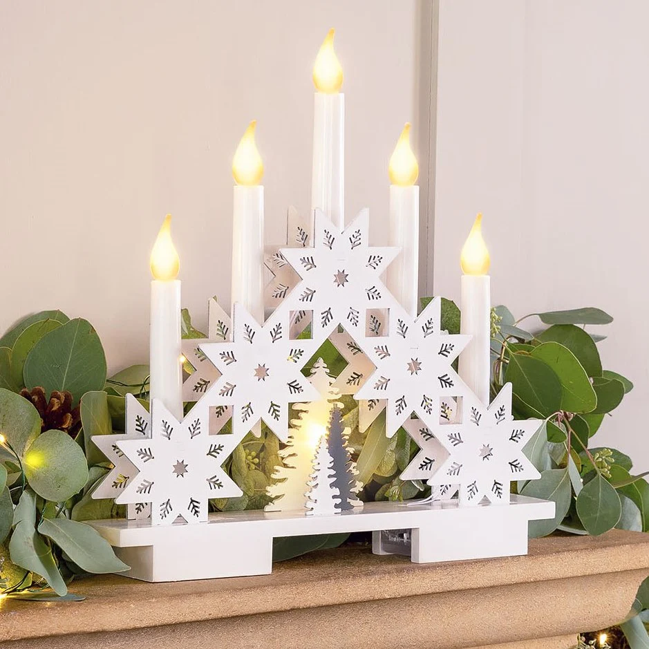 Snowflake Candle Bridge Light - Image 4