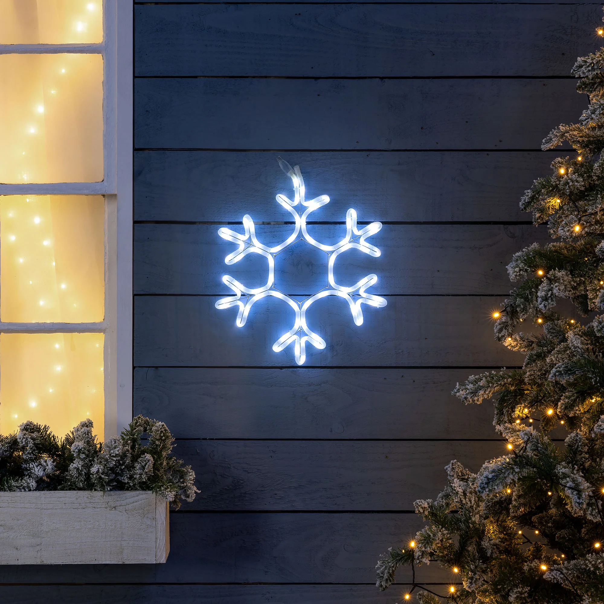 Snowflake LED Window Light - Image 3