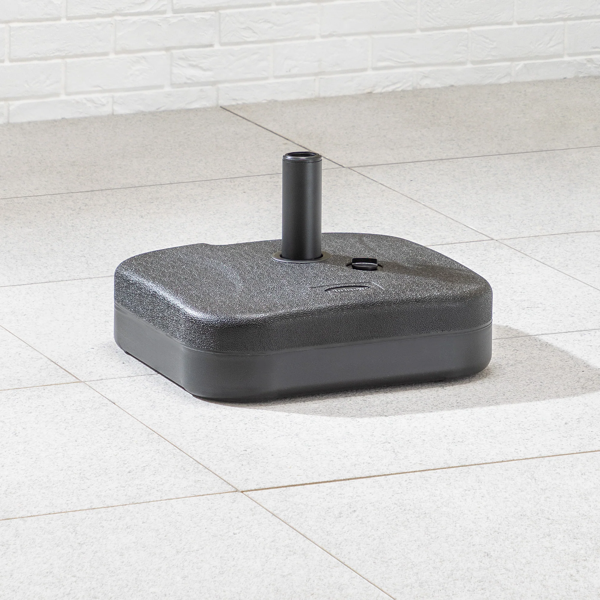 Square Plastic Parasol Base – 30kg - Image 3