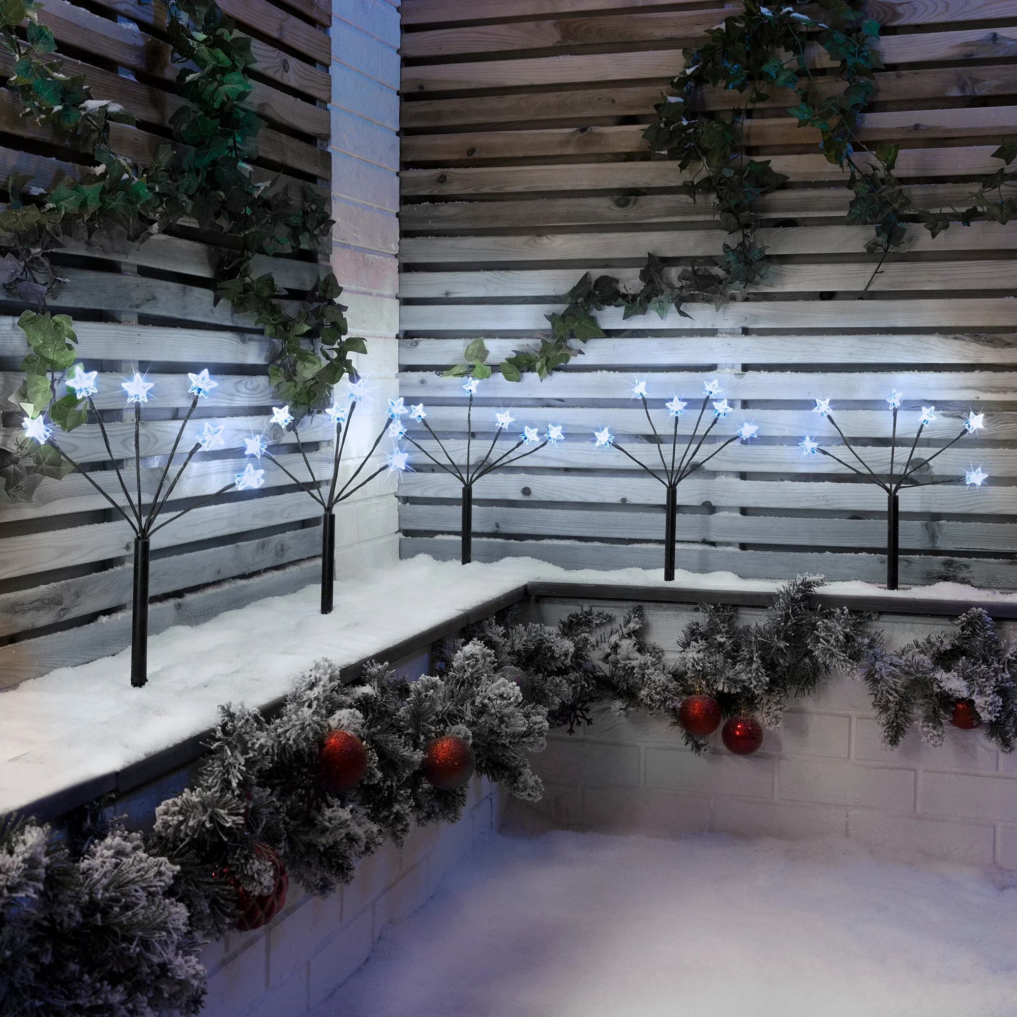 Star Branch Path Lights (Set of 5 x 45cm) - Image 11