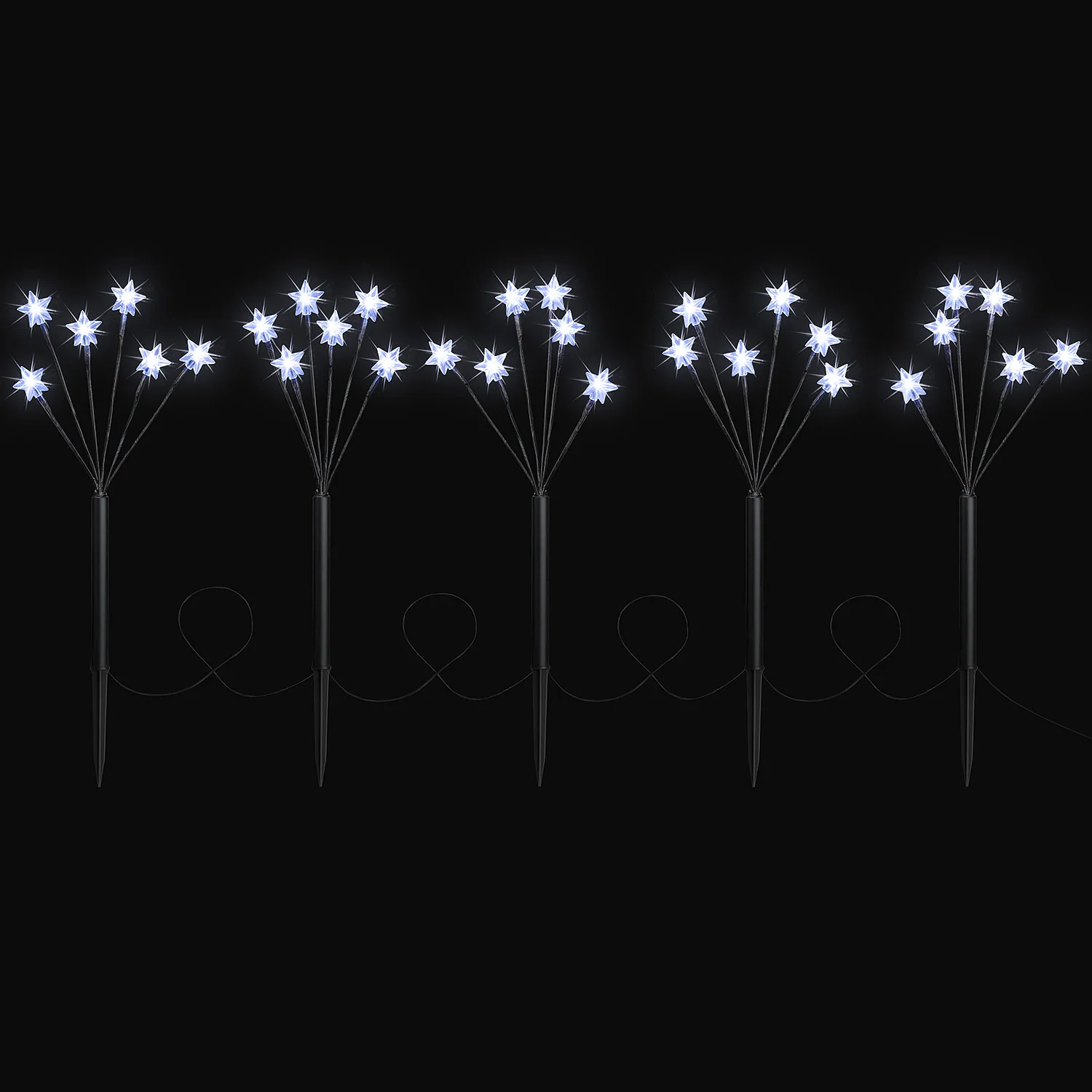 Star Branch Path Lights (Set of 5 x 45cm) - Image 12