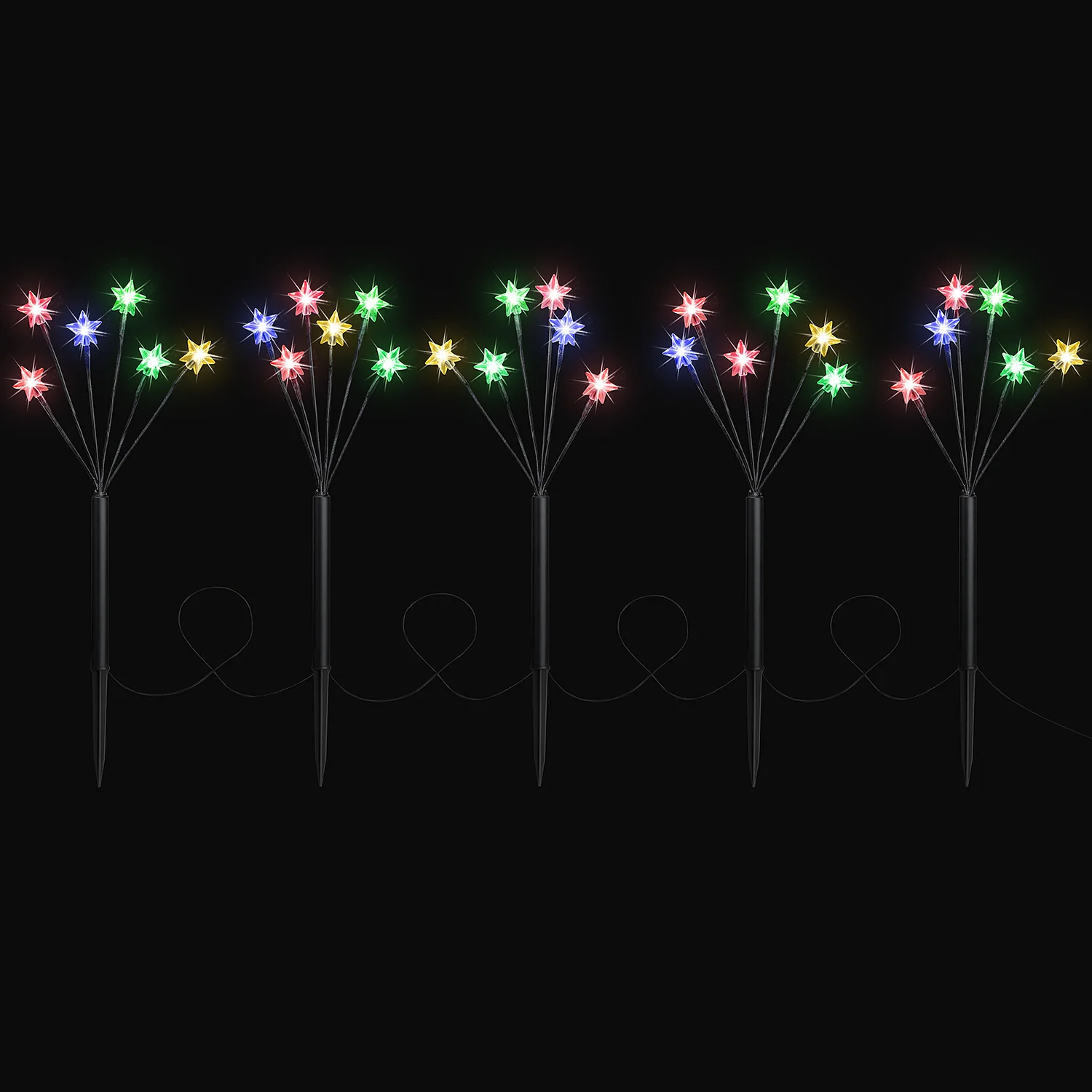 Star Branch Path Lights (Set of 5 x 45cm) - Image 8