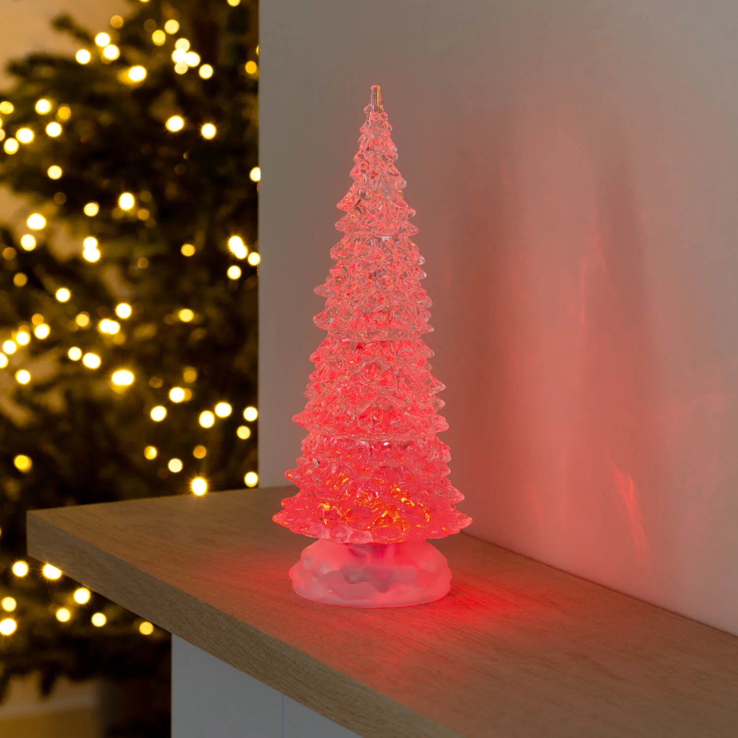 Swirling Glitter LED Christmas Tree - Image 2