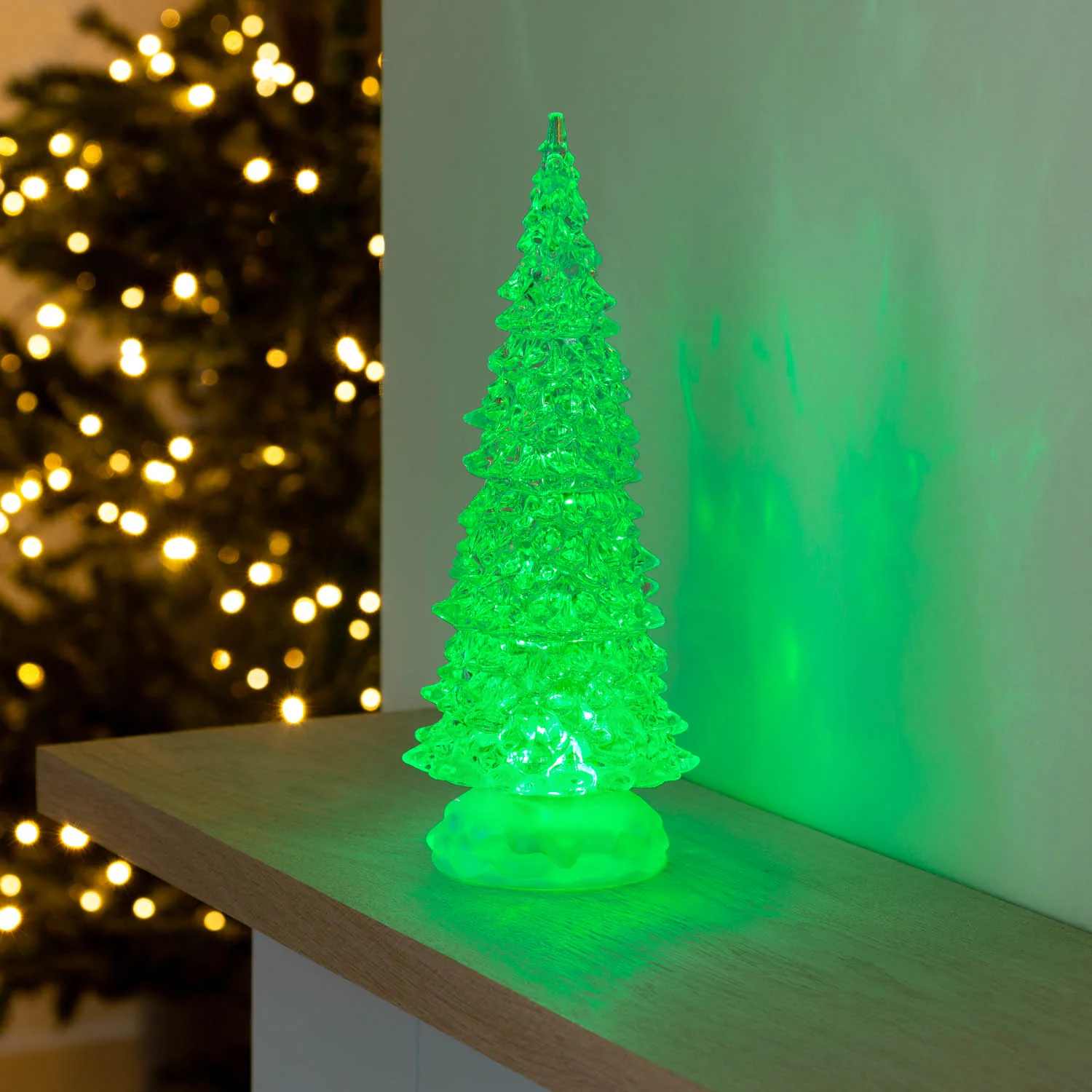 Swirling Glitter LED Christmas Tree - Image 3