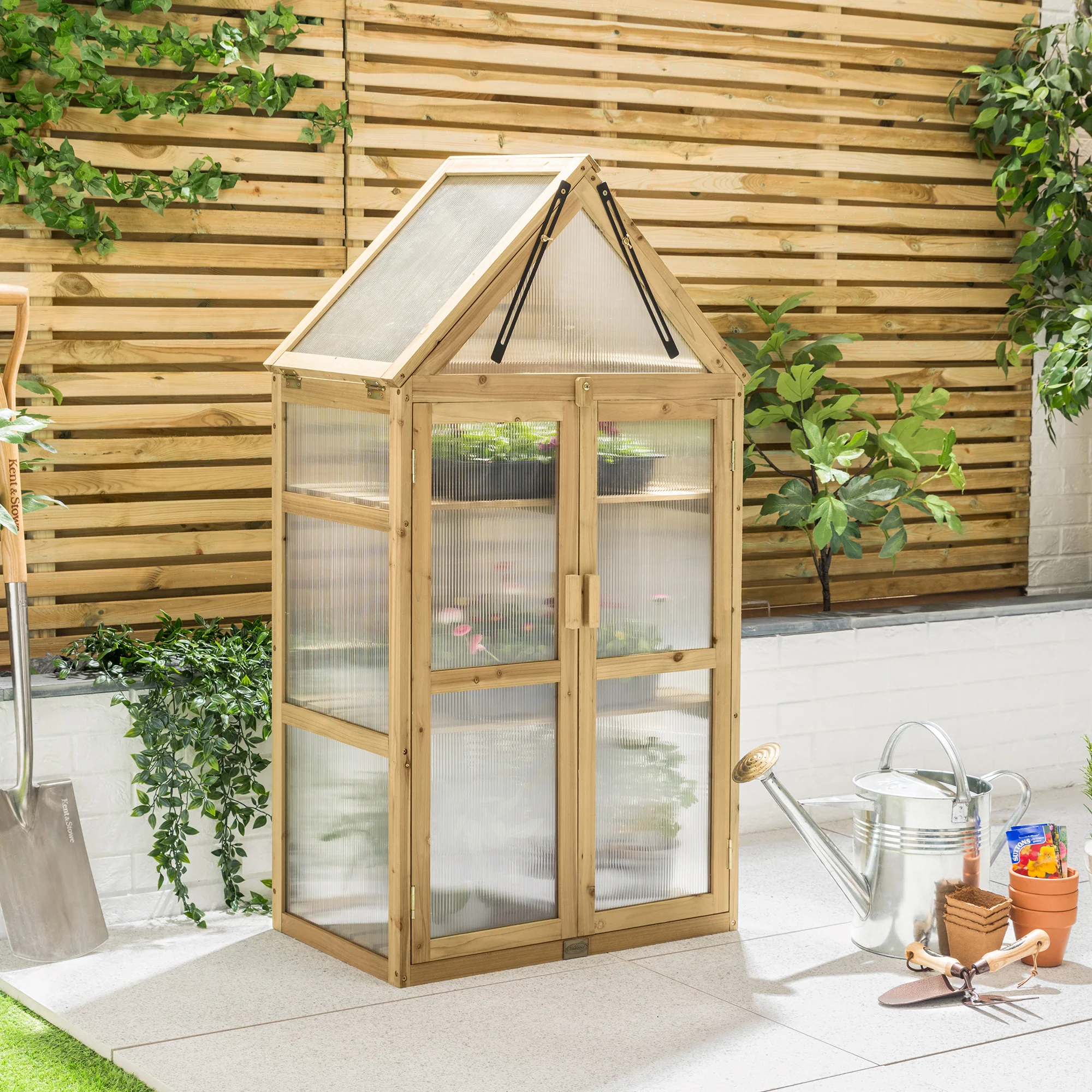 Apex Cold Frame Greenhouse – 3 Tier - Image 5