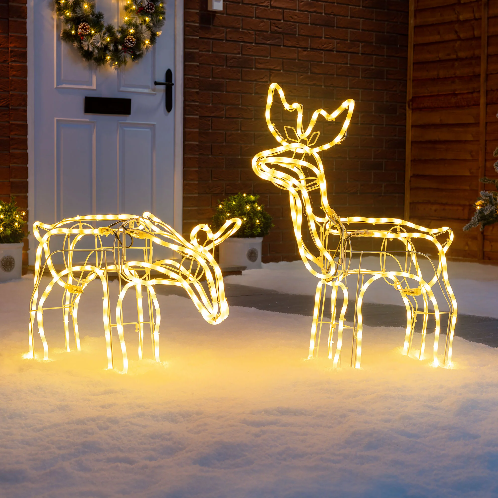 Warm White LED Reindeer - Image 17