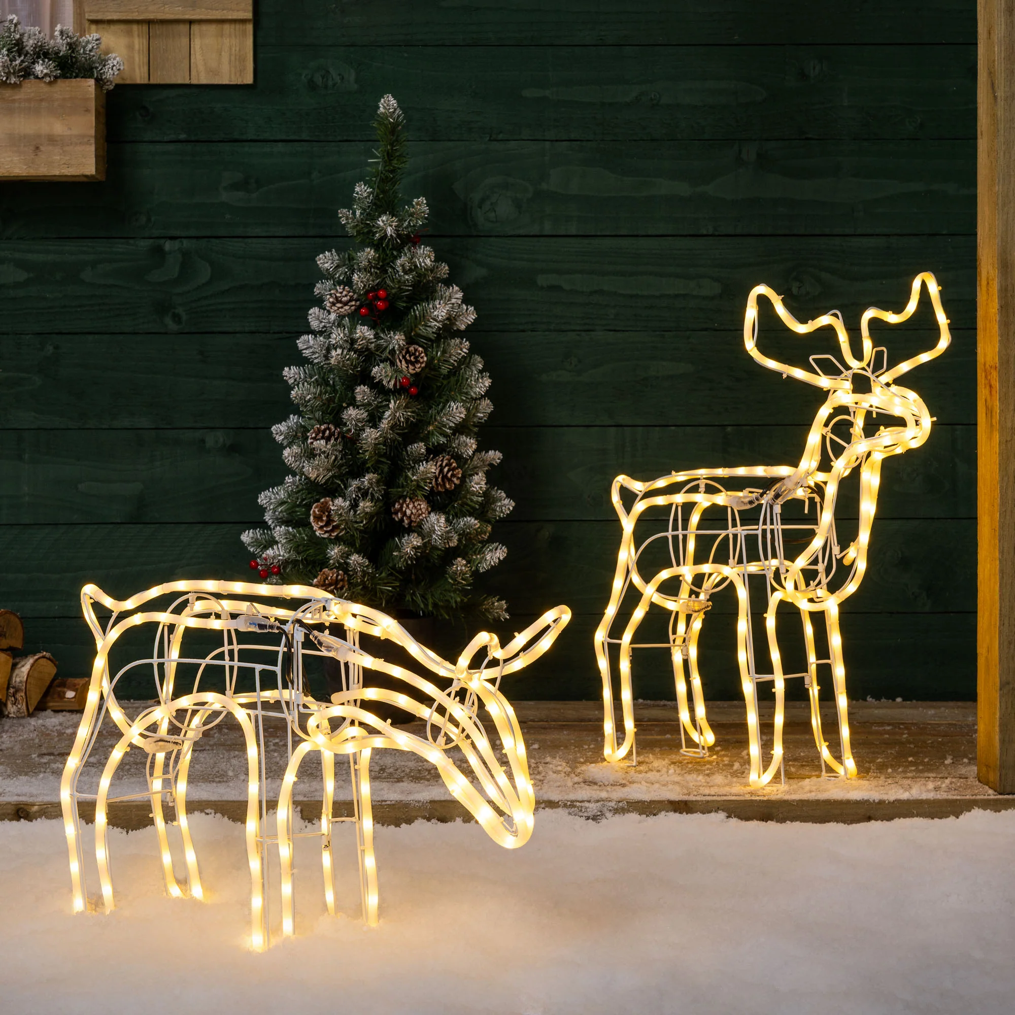 Warm White LED Reindeer - Image 18