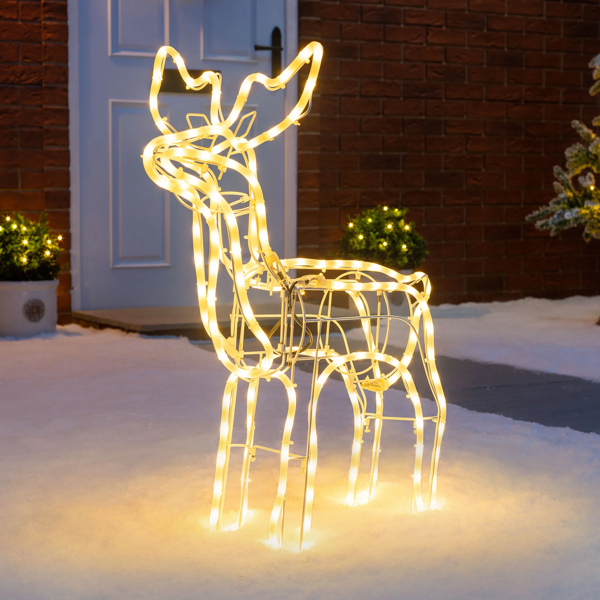 Warm White LED Reindeer - Image 5