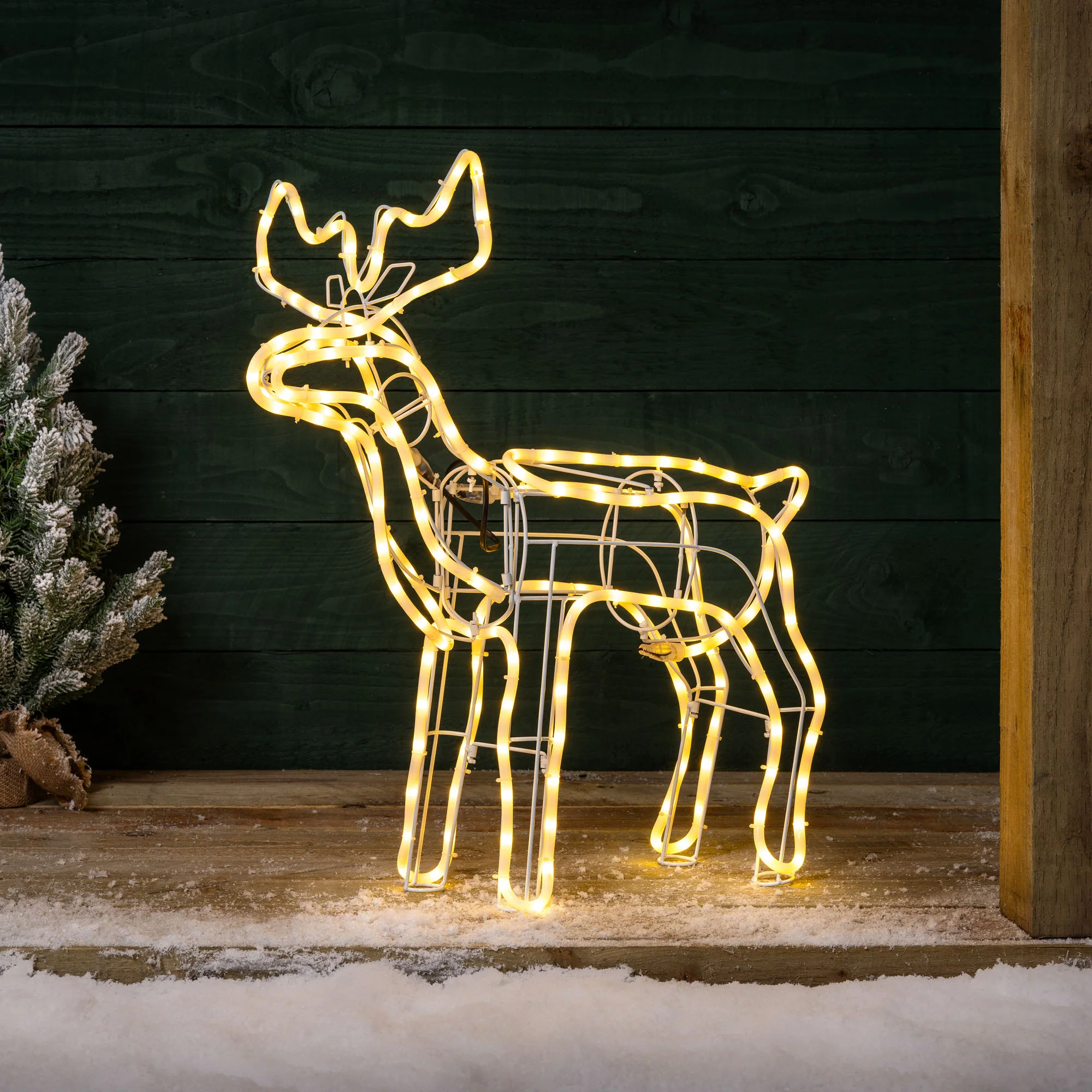 Warm White LED Reindeer - Image 6