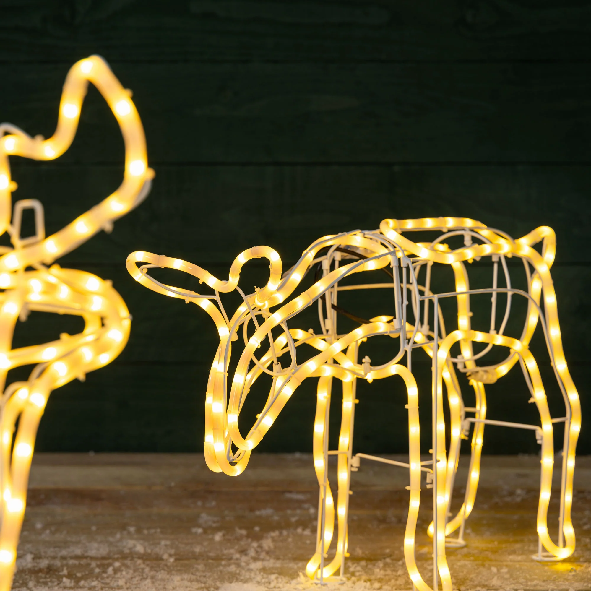 Warm White LED Reindeer - Image 7