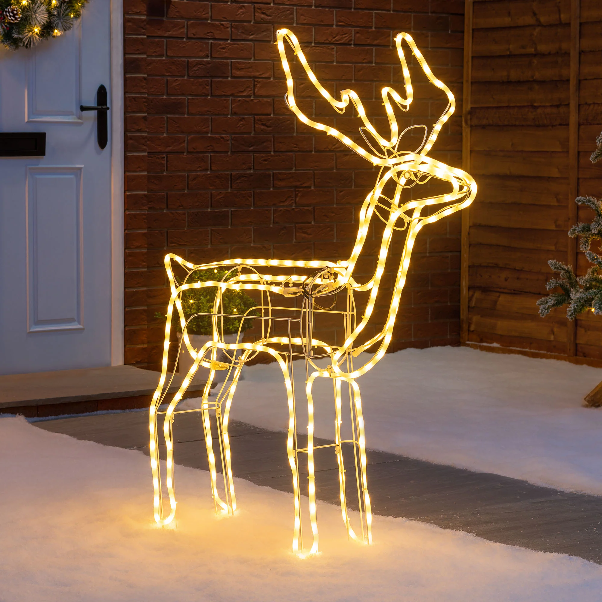 Warm White LED Reindeer - Image 9