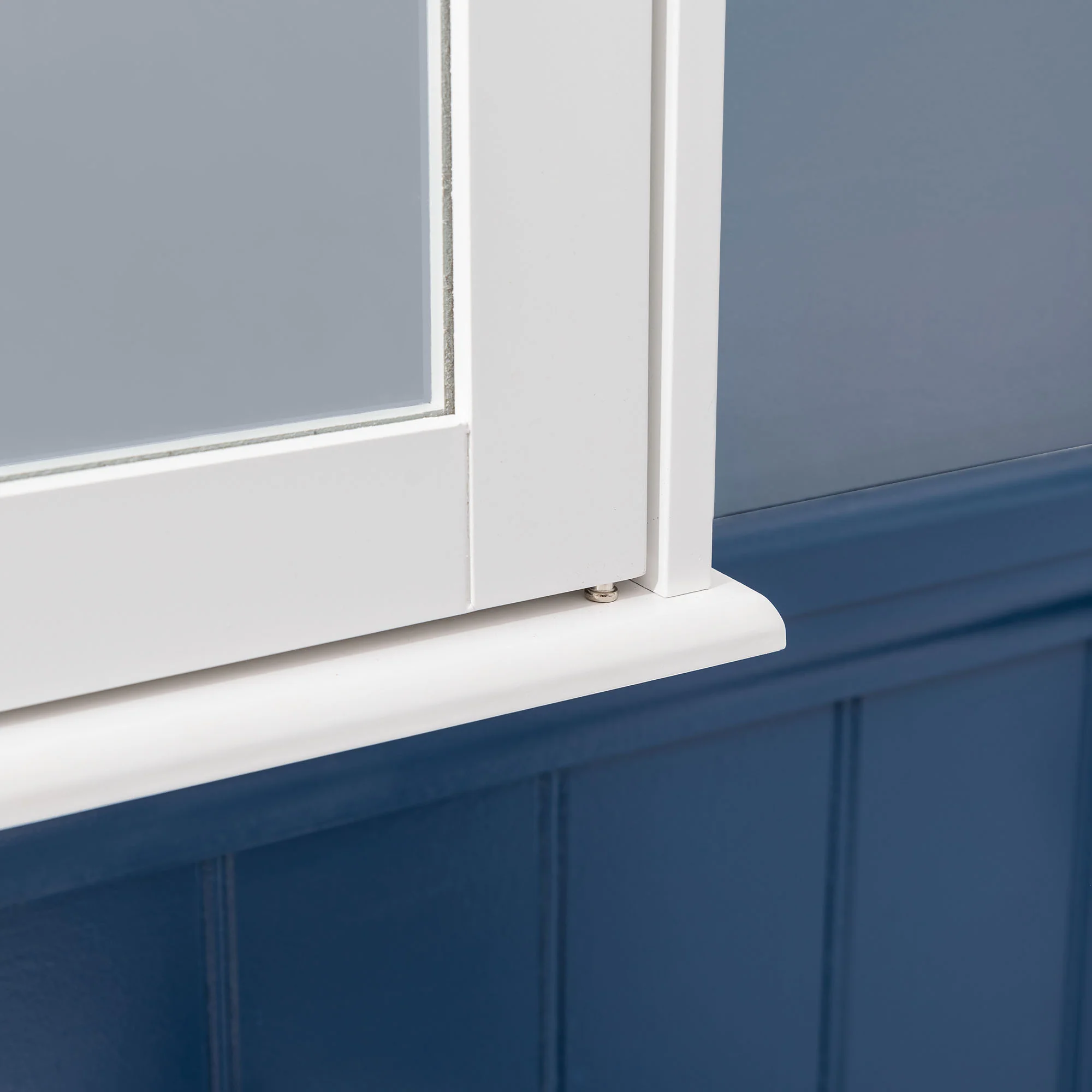 Clovelly White Bathroom Mirror Cabinet - Image 3
