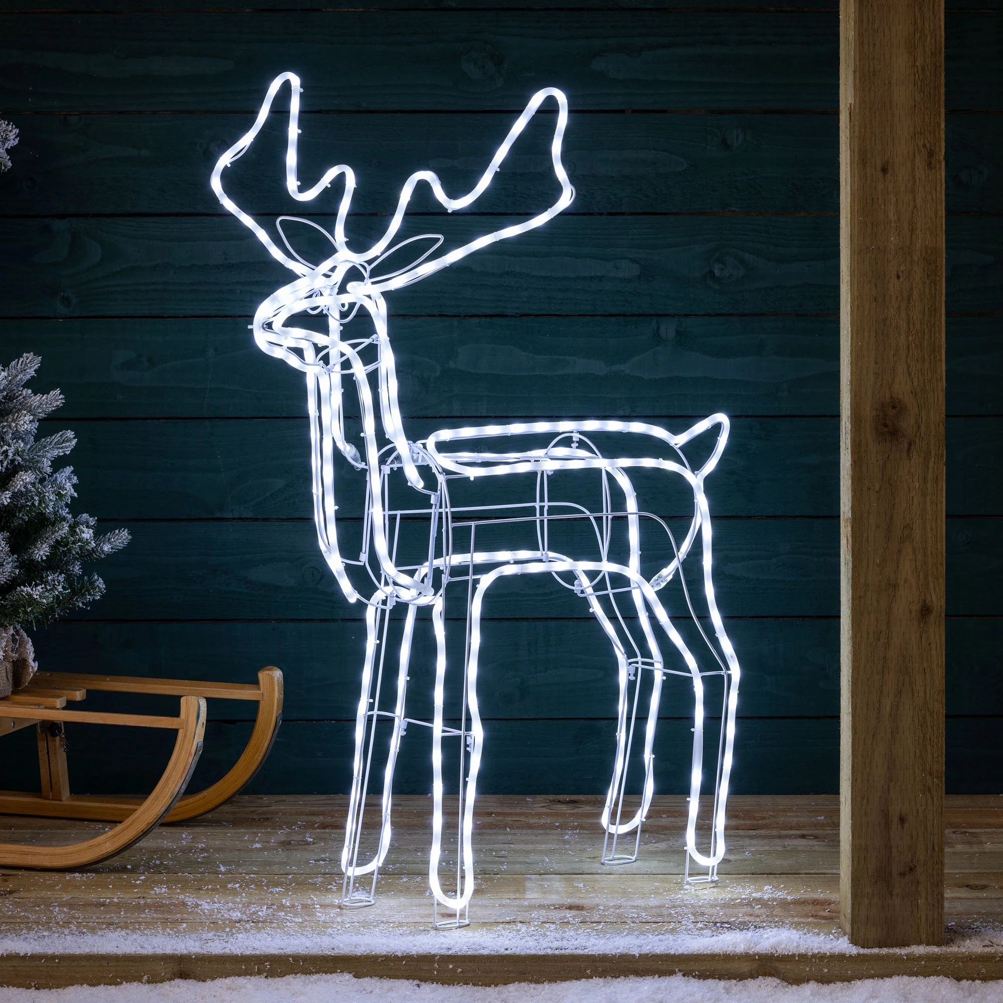White LED Reindeer - Image 10