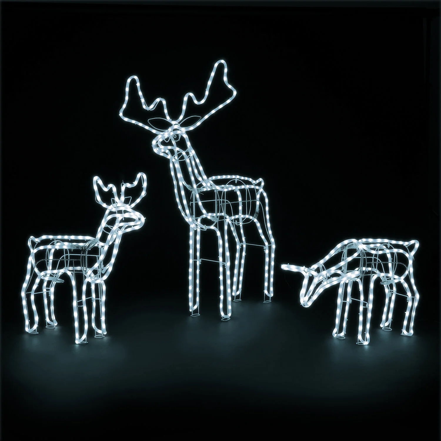 White LED Reindeer - Image 16
