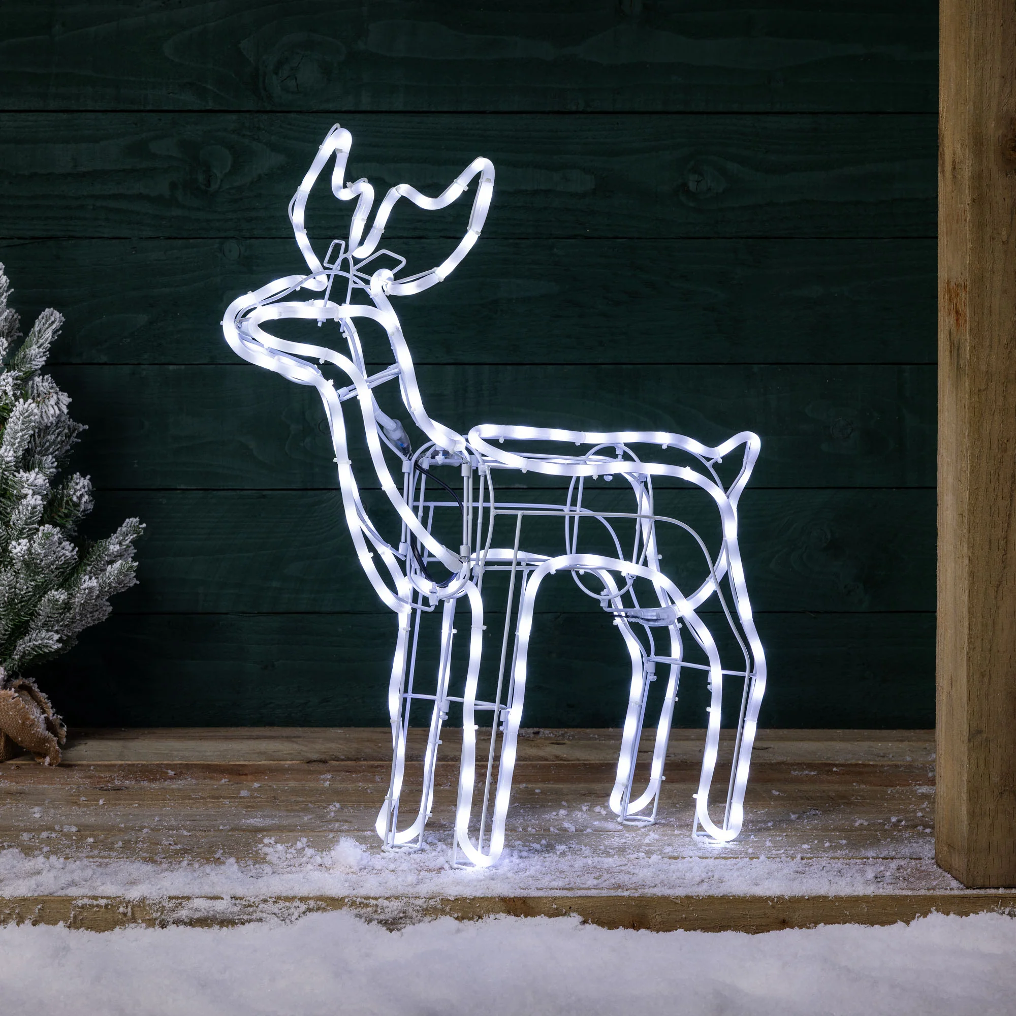 White LED Reindeer - Image 6