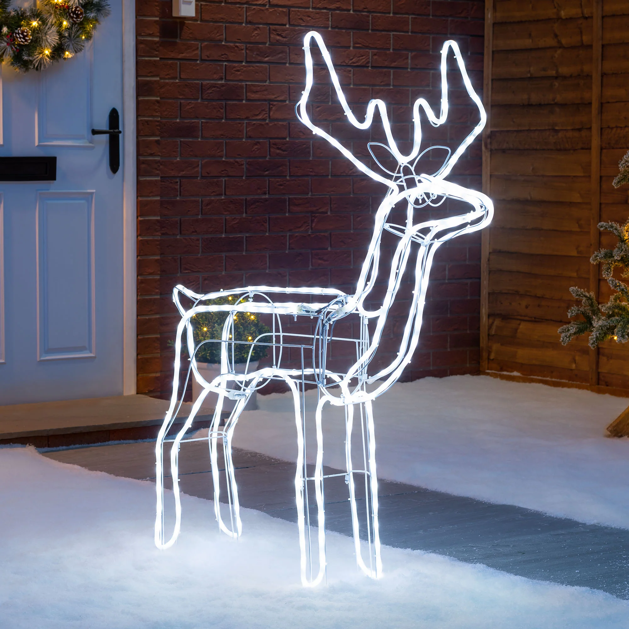White LED Reindeer - Image 9