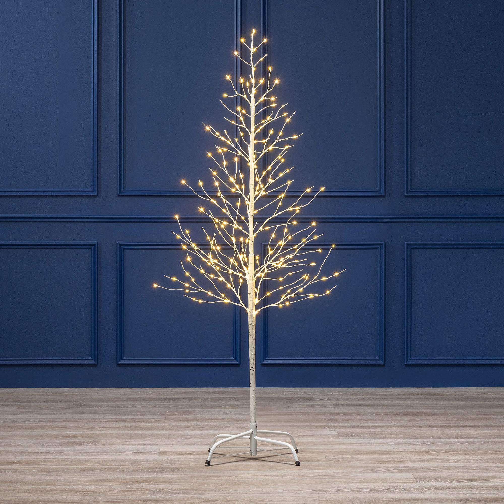 White Twig Tree With Lights - Image 3