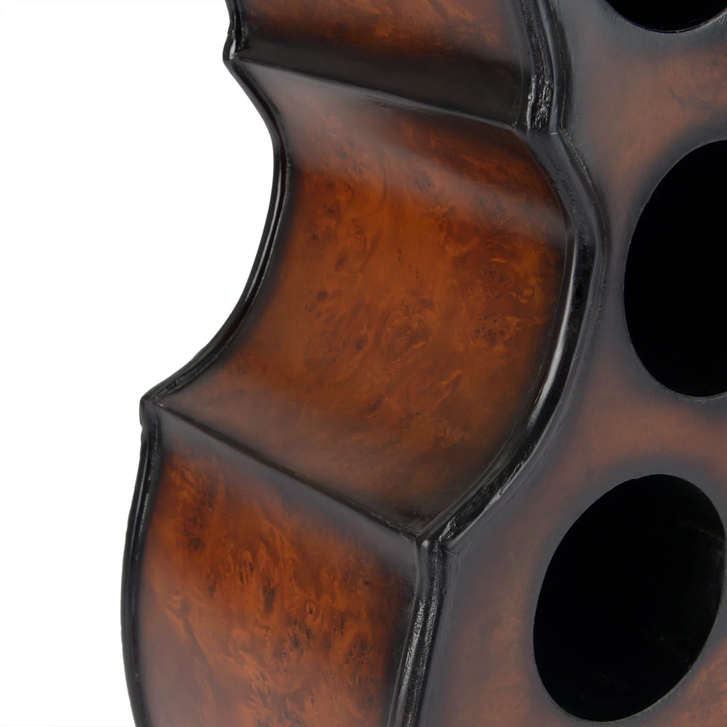 Wooden Cello Wine Rack – 8 Bottle Capacity - Image 3