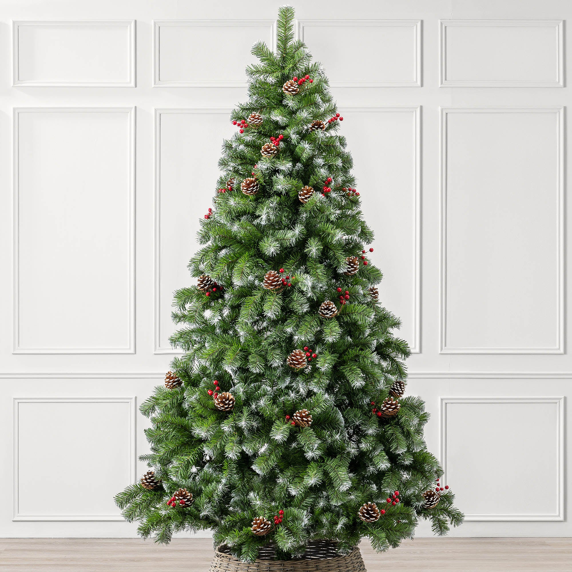 Artificial Woodland Spruce Christmas Tree - Image 5