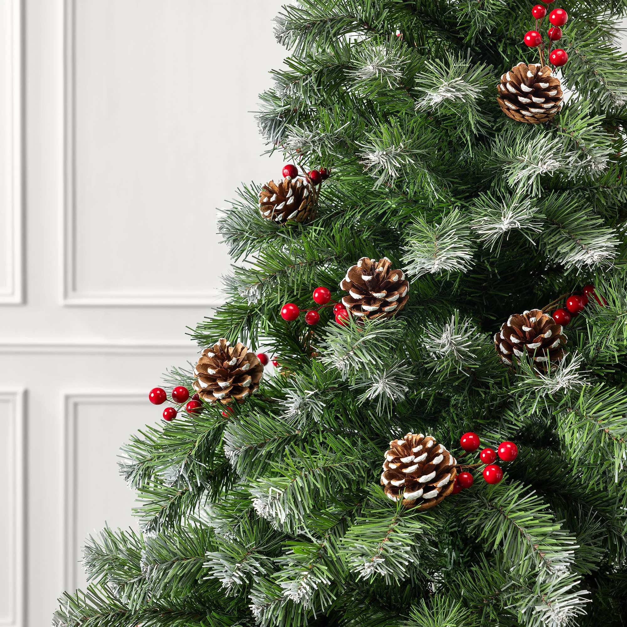 Artificial Woodland Spruce Christmas Tree - Image 7
