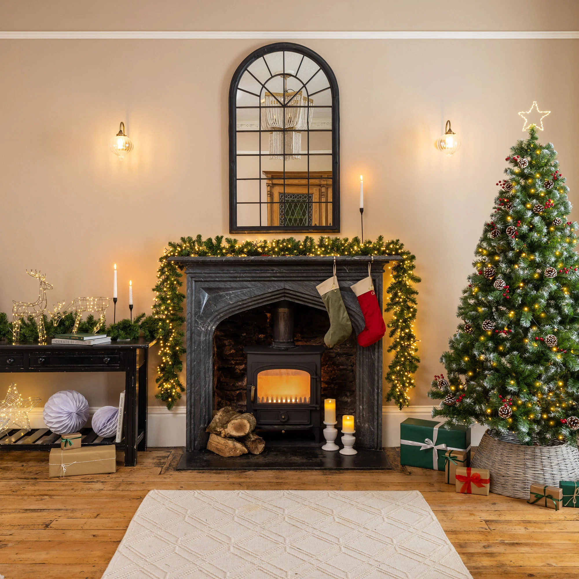 Artificial Woodland Spruce Christmas Tree - Image 8
